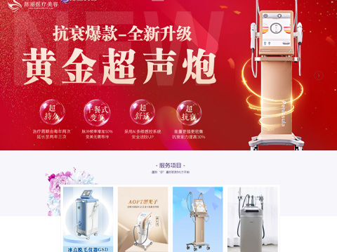 承接西寧陳麗醫療美容服務有限公司官網